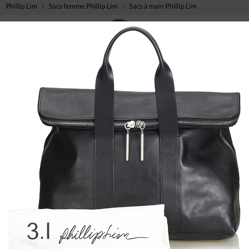 3.1 Phillip Lim Black Leather Bag